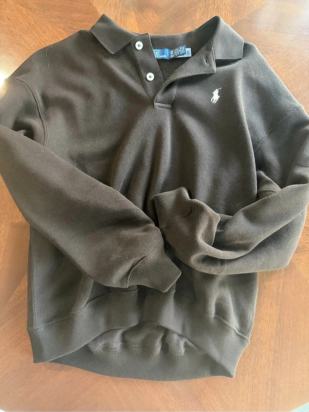 Ralph Lauren Women’s Espresso Polo Size Medium Like New